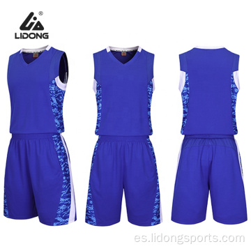 Jersey de baloncesto de uniforme de entrenamiento de baloncesto